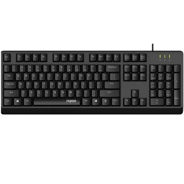 Rapoo NK1900 Wired Keyboard AR - Black Rapoo NK1900 Wired Keyboard AR - Black